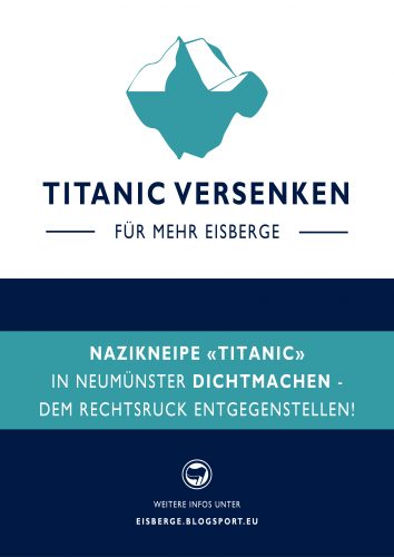 Kampagne „Titanic versenken – Nazikneipen dichtmachen!