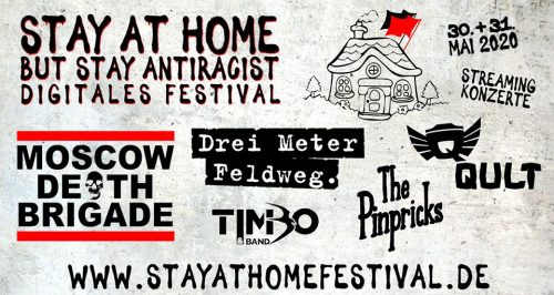 30-31.05.2020 Stay at home - but stay antiracist - Festival